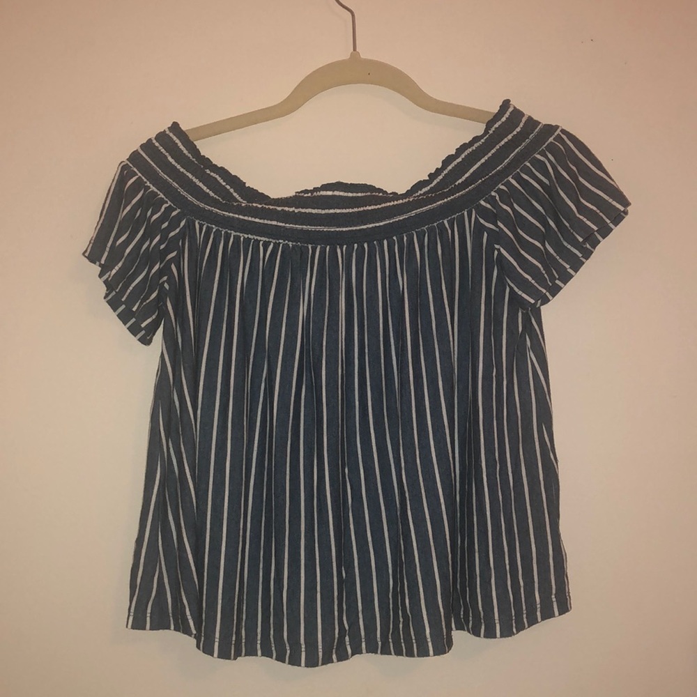 Off the shoulder shirt